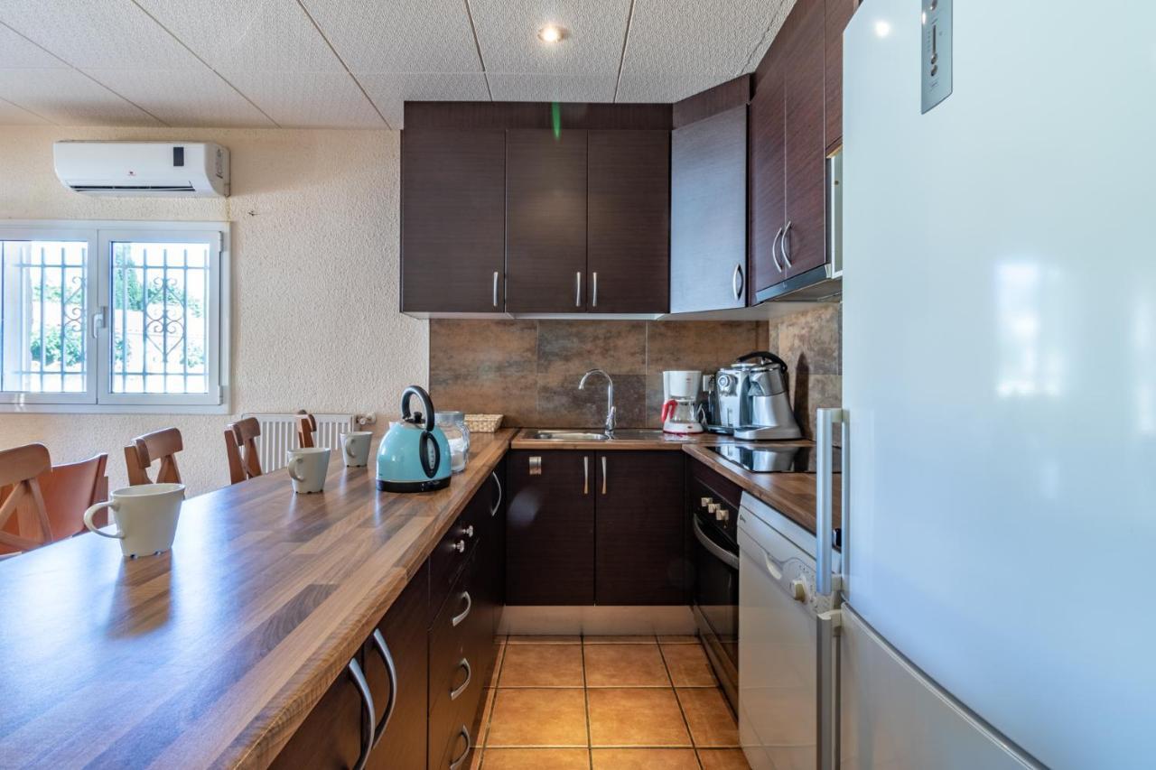 Goldhome - Carlit - Casa 9 Habitaciones, Piscina Privada, Sala De Juegos เอมปูเรียบราบา ภายนอก รูปภาพ