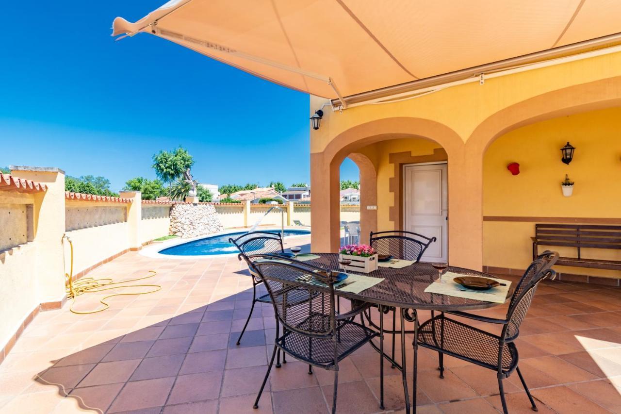 Goldhome - Carlit - Casa 9 Habitaciones, Piscina Privada, Sala De Juegos เอมปูเรียบราบา ภายนอก รูปภาพ