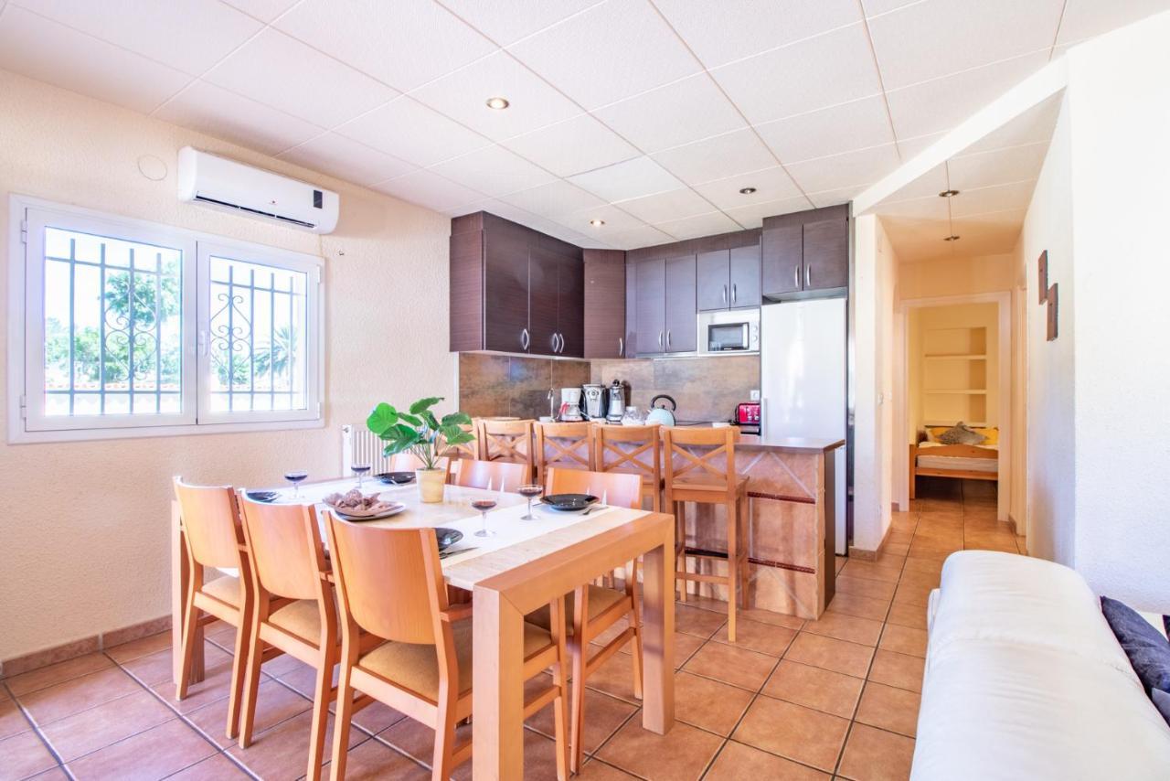 Goldhome - Carlit - Casa 9 Habitaciones, Piscina Privada, Sala De Juegos เอมปูเรียบราบา ภายนอก รูปภาพ